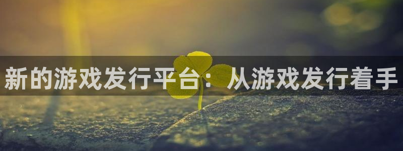 pp电子官网注册方法视频下载：新的游戏发行平台：从游戏发行着手