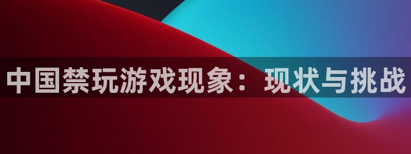 pp电子子文化是干什么的：中国禁玩游戏现象：现状与挑战